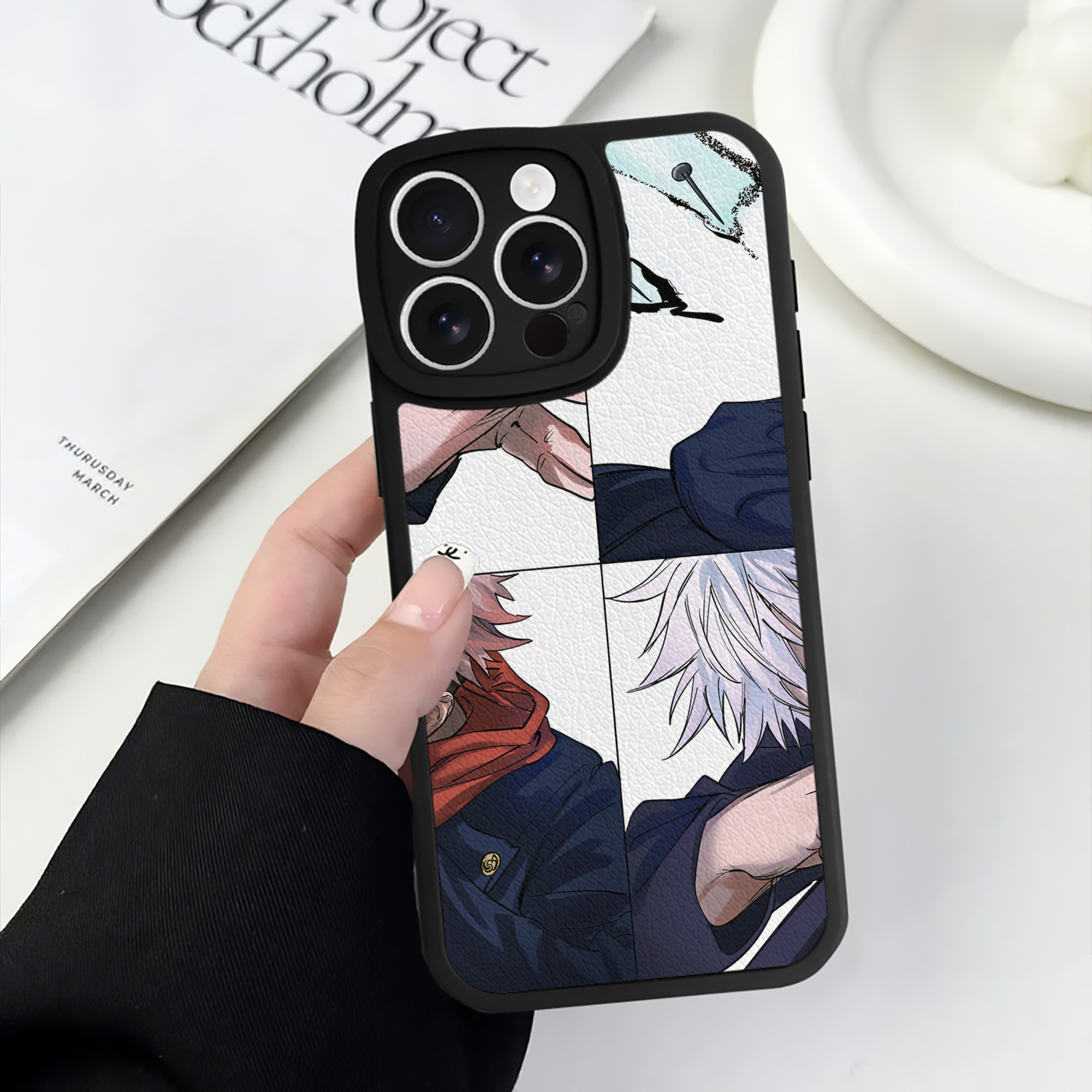（画像用） SPY×FAMILY间谍家家酒 【iPhone 16シリーズ対応】シリコンスマホケース（レザー調） 材質：シリコン
